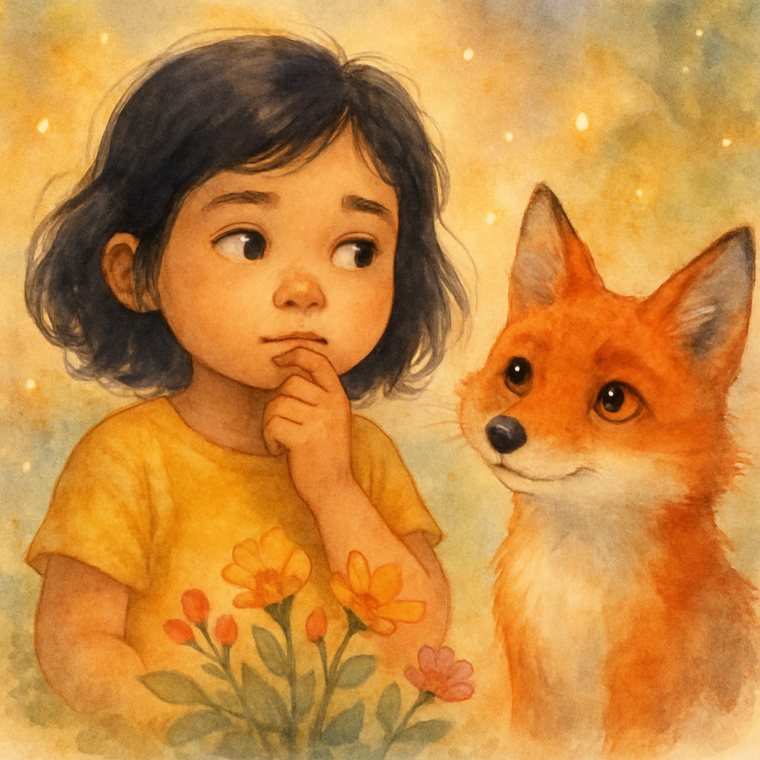 An illustration from a personalised Storykin book