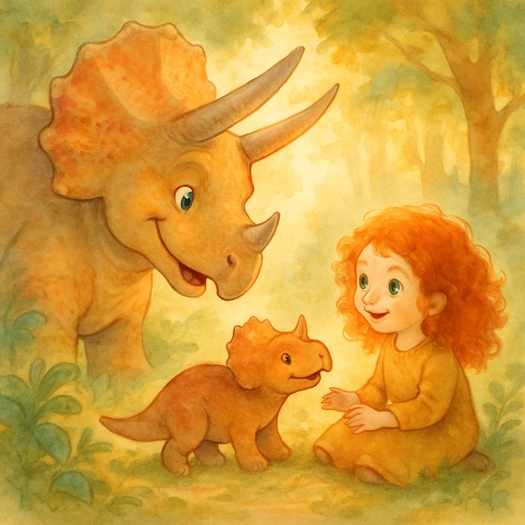 An illustration from a personalised Storykin book